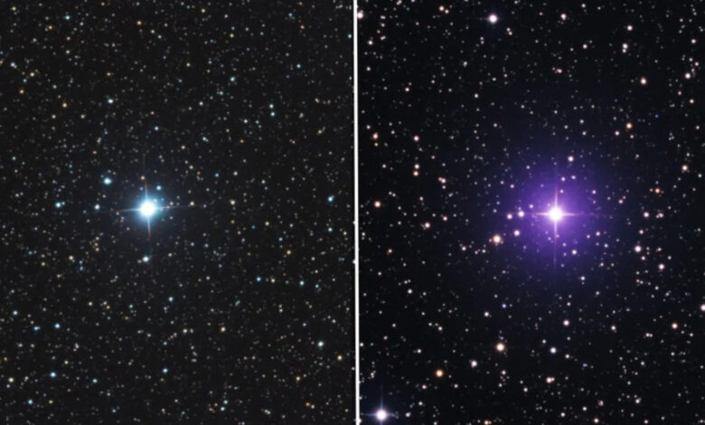 NASA observa explosões de nova no céu do hemisfério sul