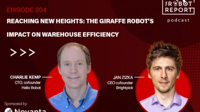 Giraffe da Brightpick otimiza eficiência em armazéns