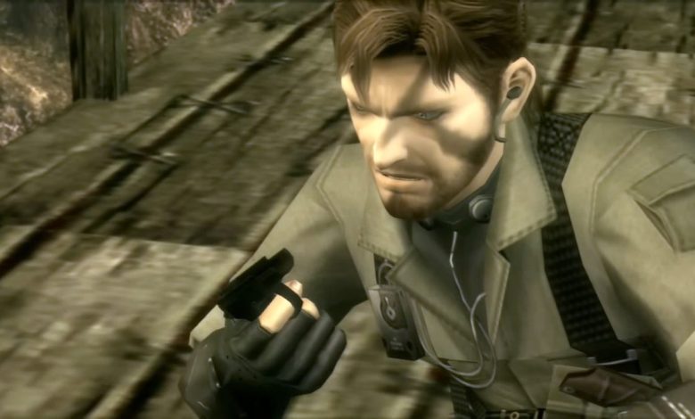 Metal Gear Solid 3 perde impacto sem sensibilidade à pressão