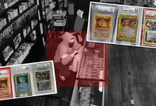 Ladrão rouba cartas de Pokémon avaliadas em $100k em 30 segundos