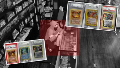 Ladrão rouba cartas de Pokémon avaliadas em $100k em 30 segundos