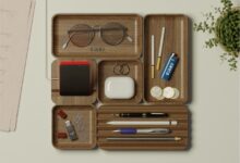 Organizador de mesa modular traz estilo e praticidade ao design