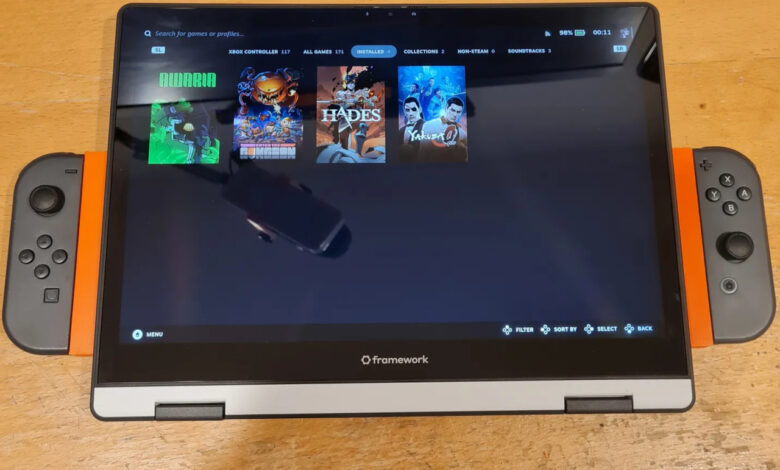 Modular Laptop se transforma em PC portátil para jogos