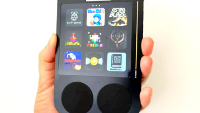 GameCard transforma Raspberry Pi em handheld retro compacto