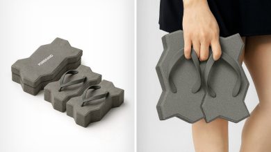 Unipaver transforma tijolo em chinelos de design sustentável