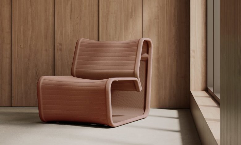 Modular Knit One transforma mobiliário sustentável com design oco