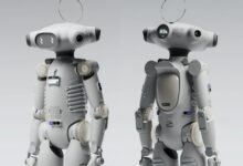 Robô retrofuturista inova com design e múltiplas câmeras