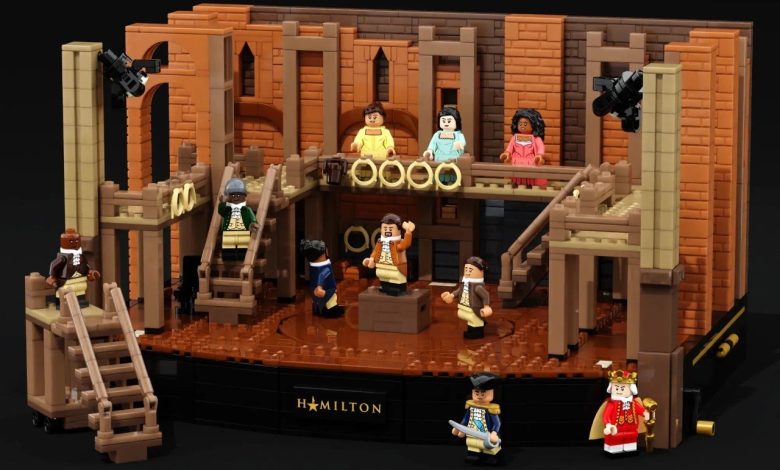LEGO lança set do musical Hamilton com design inovador