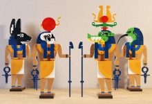 LEGO apresenta deuses egípcios em incrível design arquitetônico