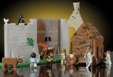 LEGO imortaliza cena icônica de Monty Python em design criativo