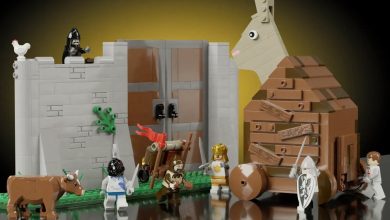 LEGO imortaliza cena icônica de Monty Python em design criativo
