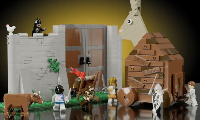 LEGO imortaliza cena icônica de Monty Python em design criativo