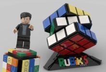 LEGO lança cubo mágico funcional de 2216 peças para design de escritório