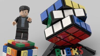 LEGO lança cubo mágico funcional de 2216 peças para design de escritório