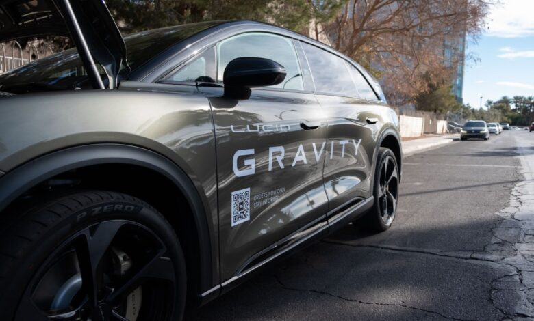 Lucid avança vendas enquanto aumenta produção do Gravity