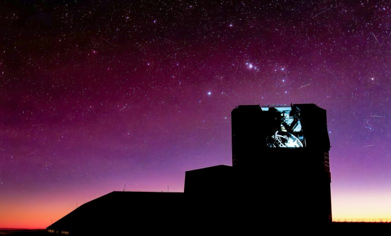 Observatório Vera Rubin revela imagem do céu roxo