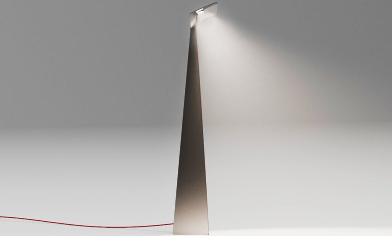 Ori Floor Lamp transforma metal em produto sustentável
