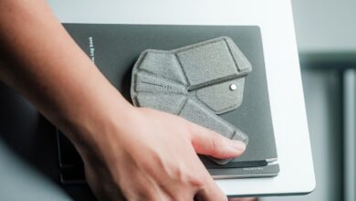 Design transforma workspace com 10 acessórios inspirados em origami