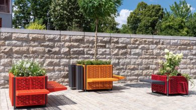 Mobiliário urbano: planter modular transforma espaços públicos