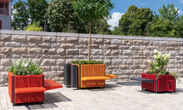 Mobiliário urbano: planter modular transforma espaços públicos