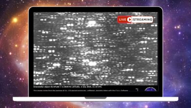 NASA acompanha a nova cometa interestelar 3I/ATLAS em órbita