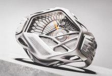 Relógio 3D inspirado em alienígenas traz design futurista