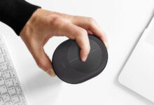 Tapt Pebble Mouse une design clássico a gestos táteis