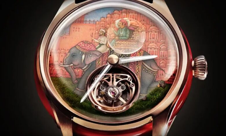 Titan apresenta relógio com design exclusivo e tourbillon