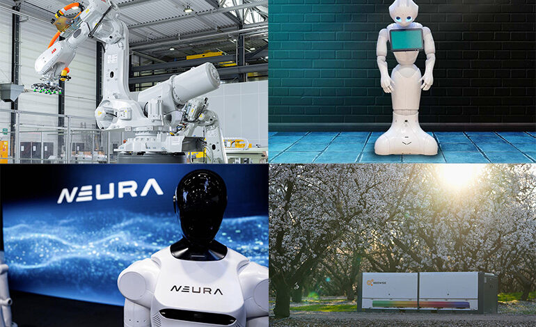 Avanços em robôs industriais otimizam produção em junho de 2025