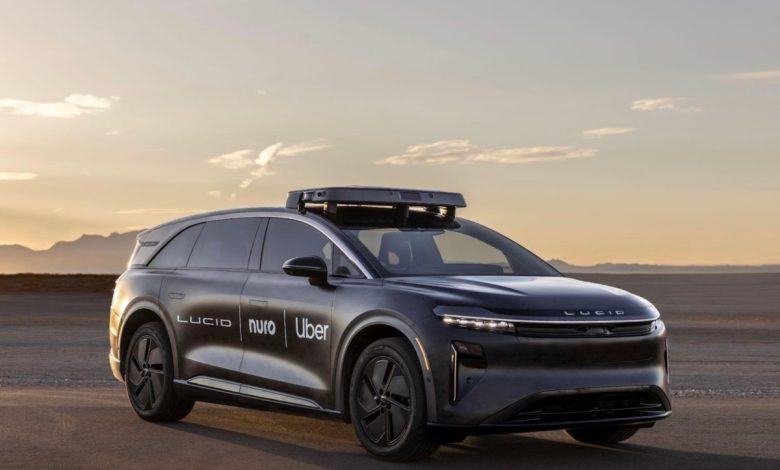 Uber investe US$ 300M na Lucid para serviço de robotáxi