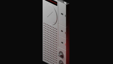 Voice Recorder Concept combina design com estilo jovem