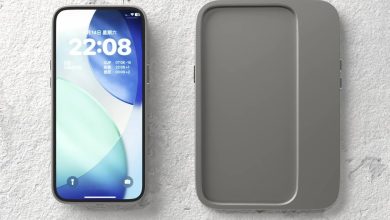 Design modular une phone e tablet em conceito inovador