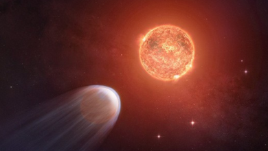 NASA observa exoplaneta encolhendo sob os raios-X