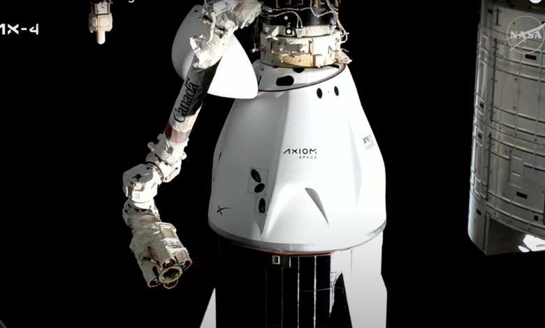 NASA encerra missão dos astronautas do Ax-4 na ISS