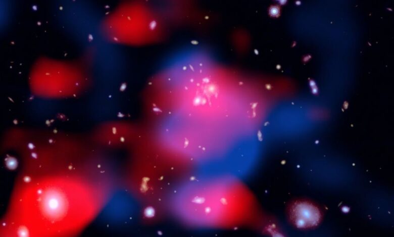 NASA revela halo de partículas em torno de galáxia gigante