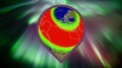 NASA prevê auroras em 18 estados dos EUA nos dias 1 e 2