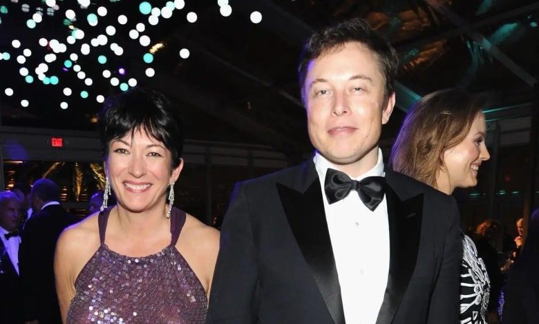 Ghislaine Maxwell revela encontro com Elon Musk em festa