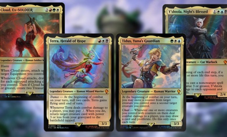 Final Fantasy tem Commander Decks mais baratos que nunca