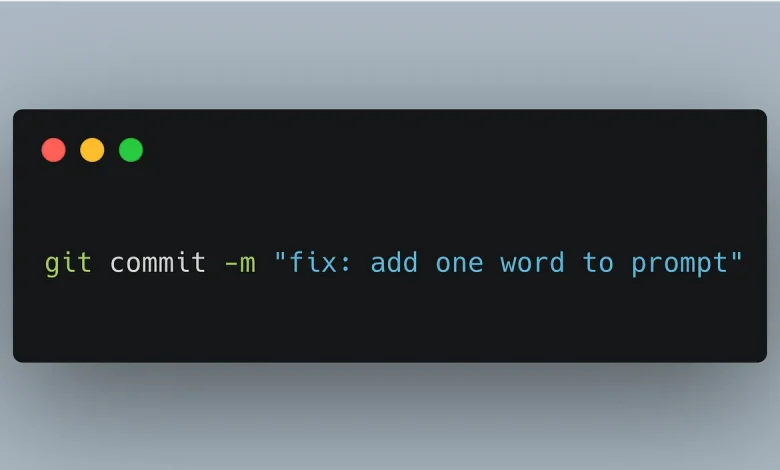 AI não deve armazenar prompts no Git