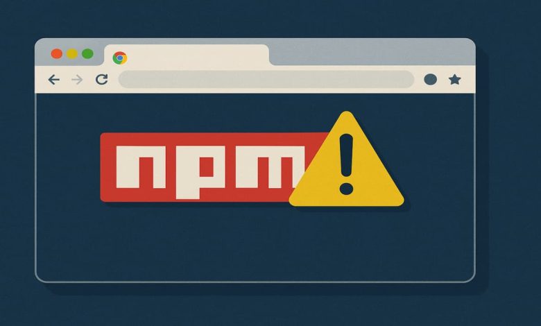 Malware nos NPM rouba dados de usuários do Chrome no Windows