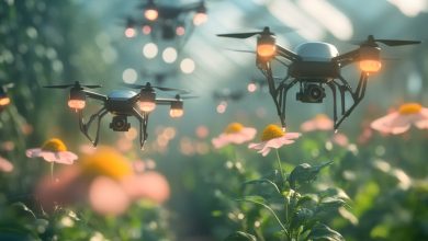 Sistemas de drones em enxame otimizam operações industriais