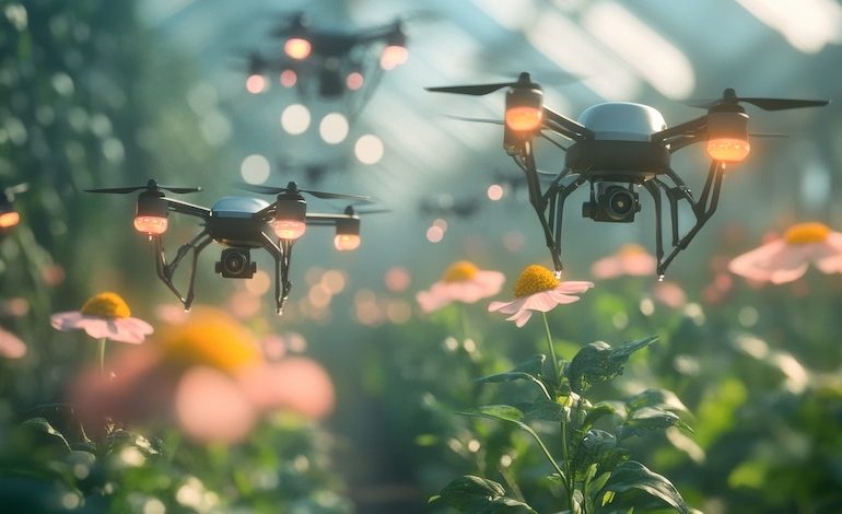 Sistemas de drones em enxame otimizam operações industriais