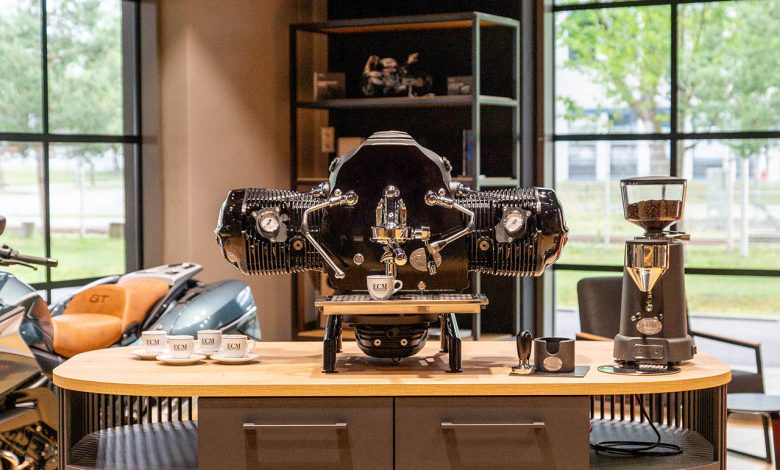 BMW cria máquina de café expresso com design da R 18
