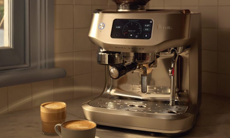Breville aprimora design de espresso com tecnologia inovadora