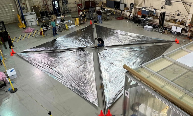 NASA utiliza vela solar para prever clima espacial