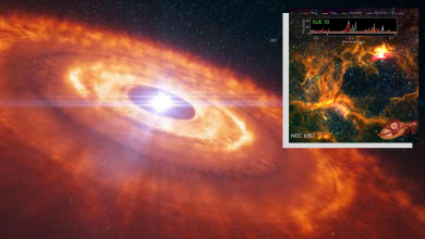NASA observa disco planetário em formação ao redor de estrela