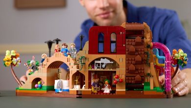 LEGO revela design lúdico da Fábrica de Chocolate de Willy Wonka