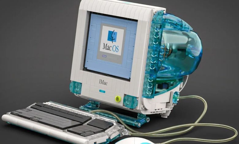 LEGO lança iMac G3 em Bondi Blue como novo produto de design