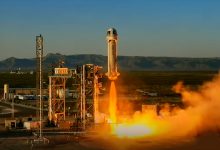 Blue Origin lança foguete com 200ª carga em voo 35