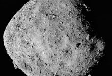 This mosaic image of asteroid Bennu is composed of 12 images collected on December 2, 2018 by OSIRIS-REx’s PolyCam instrument from a range of 15 miles (24 km). Image credit: NASA / NASA’s Goddard Space Flight Center / University of Arizona.